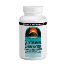 Source Naturals Glucosamine Chondroitin MSM Complex, 120 Tab: Тип MSM