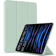 Аксесуар для iPad BeCover Tri Fold Soft TPU Silicone Light Green для iPad Pro 11 M4 2024 (711747): Колір зеленый
