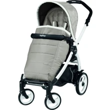 Коляска Peg-Perego прогулянкова Book Plus 51 Versilia Бежевий з білим Біле шасі (PACK05-00000000005): Тип коляски Прогулочная
