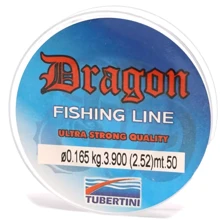 Леска Tubertini Dragon Green 50m 0.165mm/3.9kg (28616): Тип Леска