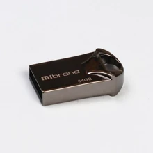 USB-флешка Mibrand 64GB Hawk Black USB 2.0 (MI2.0/HA64M1B): Стандарт USB USB 2.0