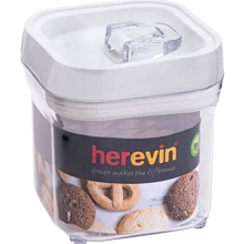 Емкость для хранения HEREVIN White 0.7 л (161201-004): Тип Контейнер с крышкой