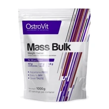 Гейнер OstroVit Mass Bulk 1000 g /20 servings/ Vanilla: Пол Унисекс