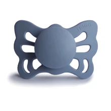 Пустышка Frigg Butterfly Slate size 1 (0-6 m) синий (001179): Возраст до 6 месяцев