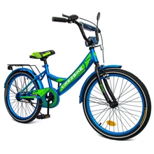 Велосипед подростковый 2-х колесный 20'' 212002 (RL7T) Like2bike Sky, голубой, рама сталь, со звонком: Диаметр колес, дюймов 20