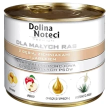 Вологий корм Dolina Noteci Premium для дорослих собак малих порід із гусем картоплею та яблуком 185 г DN 185 (458): Тип Влажный корм