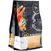 Сухой корм Savory Adult Cat Gourmand Fresh Salmon&White Fish для котов со свежим лососем и белой рыбой 400 г (2700000019016): Тип Сухой корм