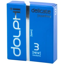 Презервативи DOLPHI LUX Delicate 3 шт: Тип Ультратонкі