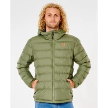 Куртка Rip Curl Anti Series Elite Puff HD CJKDB9-9389 50 оливковая зимняя с капюшоном: Вид Куртки
