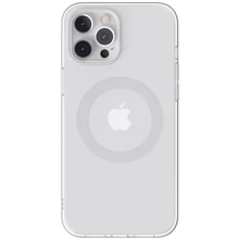 Чехол для iPhone Switcheasy MagClear with MagSafe Silver (GS-103-123-225-26) for iPhone 12 Pro Max: Цвет серебристый