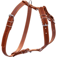 Шлея одинарная Collar для мелких, средних собак, 20мм, коричневый: Производитель Collar