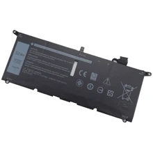 Батарея для ноутбука Dell XPS 13 9370 DXGH8 7.4V 5500mAh OEM (92337): Сумісність DXGH8, 0H75, HKN65