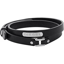Мужской браслет Diesel черный (DX0971040): undefined undefined
