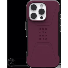 Чехол для iPhone Urban Armor Gear UAG Civilian Magsafe Bordeaux (114444119049) for iPhone 16 Pro