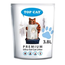 Наполнитель силикагелевый TopCat Premium для кошачьего туалета 3.8 л: Вид Силикагелевый
