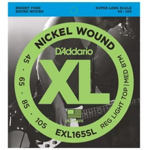 Струна для гитар Струны D`ADDARIO EXL165SL XL REG LIGHT TOP / MED BOTTOM 45-105: Тип Комплект струн