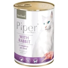 Вологий корм Dolina Noteci Piper Cat для стерилізованих котів із кроликом 400 г (DN161-302179): Тип Влажный корм