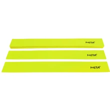 Набір плоских прямих фішок-маркерів Meta Flat Line Marker Set of 10 лимонний Уні 5,5х50 см (4010100100): undefined undefined