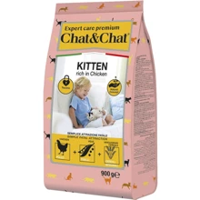 Сухой корм Chat&Chat Expert Kitten with chicken для котят с курицей 900 г (8001541607767): Тип Сухой корм