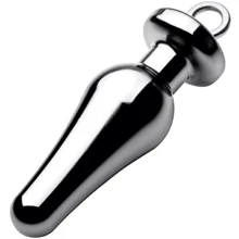 Анальная пробка Tom of Finland Weighted Aluminum Plug with Pull Ring, 13.5см: Для кого Для мужчин