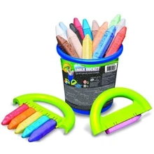 CRAYOLA Набір крейди для асфальту в відерці: Виробник Crayola