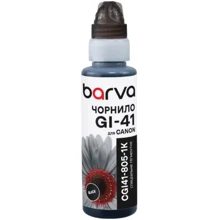 Чорнило Barva Canon GI-41 PGBK 100мл, OneKey (1K), Pigm., Black (CGI41-805-1K): Колір Black