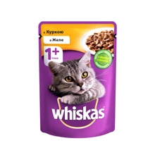 Влажный корм Whiskas для котов с курицей в желе 24х100 г (4770608239725): Тип Влажный корм