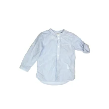Рубашка H&M 9Z4857665 86см голубая: Пол Девочка