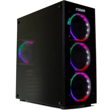 Персональный компьютер (ПК) COBRA Advanced (I64.16.H1S2.58.586): Процессор Intel Pentium Gold G6400 (4.0GHz)