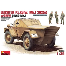 Сборная модель MiniArt MA35082 Бронеавтомобиль Leichter Pz.kpfw. 202(e) с экипажем: Производитель MiniArt