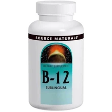 Source Naturals B-12, 2000 mcg, 100 Lozenges: Тип Витамин B