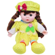 Мягкая кукла MIC Lovely Doll желтый (LY3011/2/3/4/5/6): Возраст от 3 лет