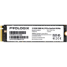 Prologix S380 512 GB (PRO512GS380): Тип накопичувача внутренний