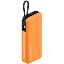 Внешний аккумулятор Cuktech Power Bank 20000mAh PB200N 55W Orange: Количество USB 2