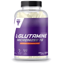 Амінокислота для спорту Trec L-Glutamine Micronized T6 240 capsules/60 servings/Unflavored: Смак Без вкуса