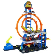 Игровой набор Hot Wheels Гараж с мега петлей MEGA Parkgarage (JBM74): Производитель Hot Wheels