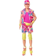 Коллекционная кукла Barbie Ken Roller-Skating по мотивам фильма Барби (HRF28): Возраст от 3 лет