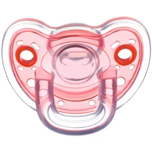 Пустышка Bebe Confort Natura Physio силиконовая красная (3104201260): Возраст старше 18 месяцев
