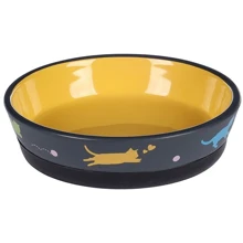 Керамическая миска Flamingo Rani Antislip для котов 320 мл (59150): Тип Миски