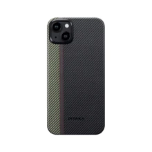 Чехол для iPhone Pitaka MagEZ Case 4 Fusion Weaving Overture (FO1501M) for iPhone 15 Plus: Цвет серый