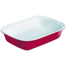 Жаропрочное стекло Форма Pyrex Impressions IC5RR22 прямоуг.крас. (220x140мм): undefined undefined