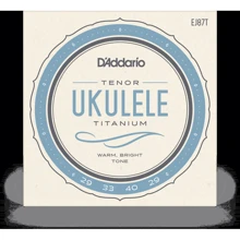 Струна для гитар Струны D'ADDARIO EJ87T TITANIUM UKULELE TENOR: Тип Комплект струн