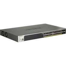 Мережевий комутатор Netgear GS728TPP: Порти только Gigabit Ethernet (10/100/1000)