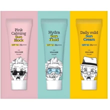 Village 11 Factory Sun Care Special Kit Сонцезахисний крем 3 х 25 ml: Призначення Защита от солнца