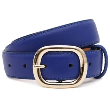 Жіночий ремінь Borsa Leather синій (CV1ZK-112n-navy): Стать Женский