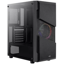 Корпус Aerocool Menace Saturn FRGB-G-BK-v1 Black Mid Tower FRGB: Форм-фактор материнської плати ATX / Micro-ATX / Mini-ITX