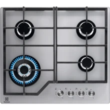Варочная поверхность газовая Electrolux KGG6436S: Расположение панели спереди