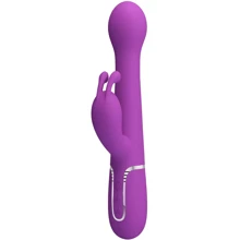Вибратор с ротацией и толчками LYBAILE Pretty Love Dejon Dejon Purple (BW-500014-3): Для кого Для женщин