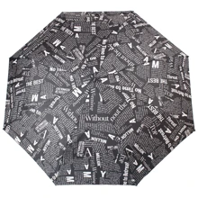 Зонт женский полуавтомат Doppler черно-белый (DOP730165G-black): Страна производитель Австрия