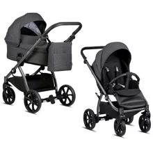 Коляска універсальна 2в1 Tutis Leo Dark Grey (1222103): Тип коляски Универсальная коляска (2-в-1)